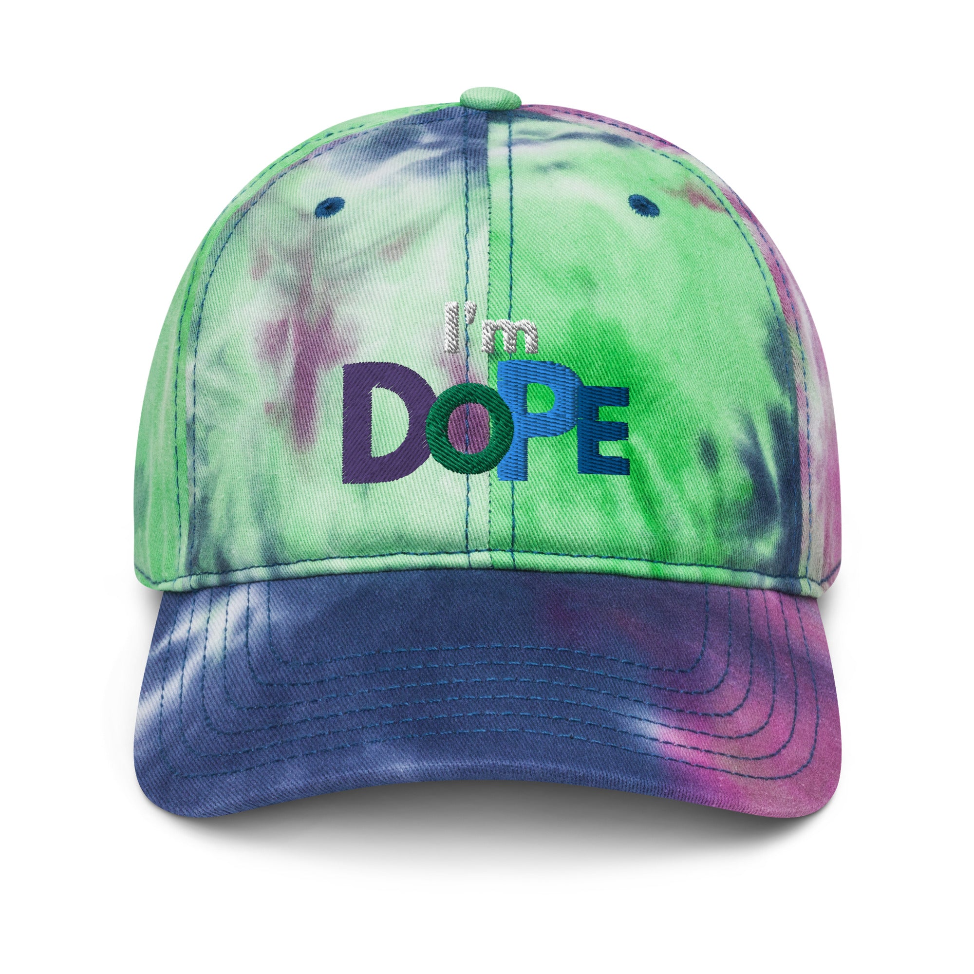 I'm Dope Tie Dye Hat